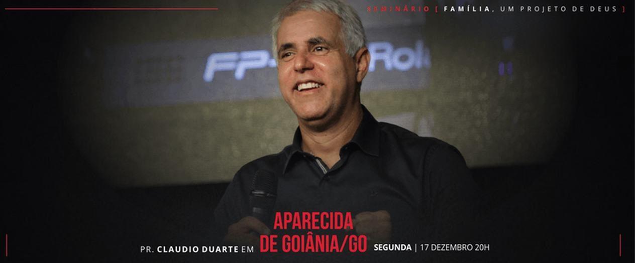 Pastor Cláudio Duarte apresenta o Seminário 'Família, um projeto de Deus' | Foto: divulgação