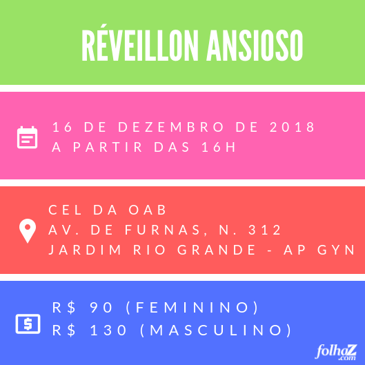 Serviço do Réveillon Ansioso | Foto: montagem Folha Z