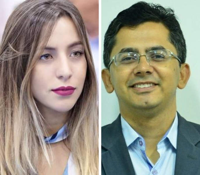 Ana Clara Dias e Ozeias Laurentino Júnior | Foto: Montagem
