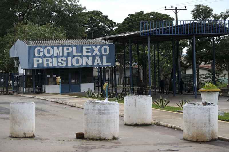 Custódia do Complexo Prisional de Aparecida de Goiânia | Foto: Marcelo Camargo / Agência Brasil