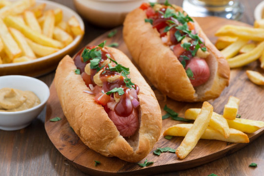 Fast food cachorro quente