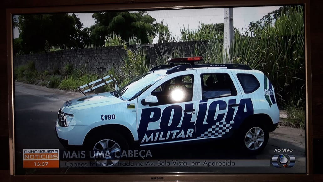 Cabeça humana encontrada Vila Brasília