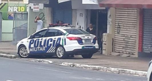Homem morto a tiros Centro de Goiânia