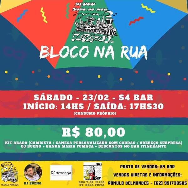 Bloco Sobe no Meu Trem 2019