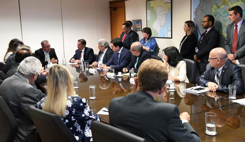 Deputados e senadores de Goiás se reúne com ministros de Bolsonaro | Foto: Divulgação