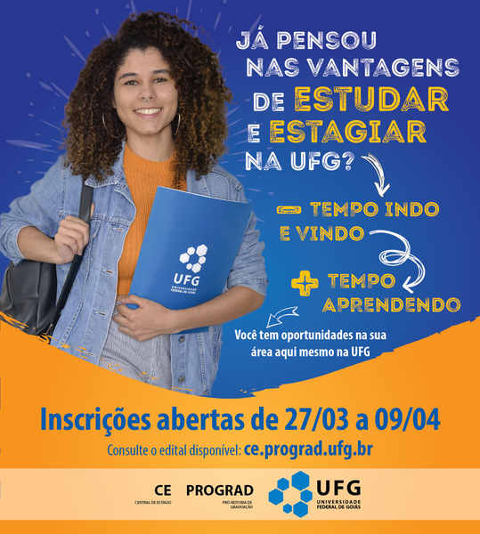 Estágio na UFG: 79 vagas abetas até para alunos de outras universidades | Foto: Divulgação