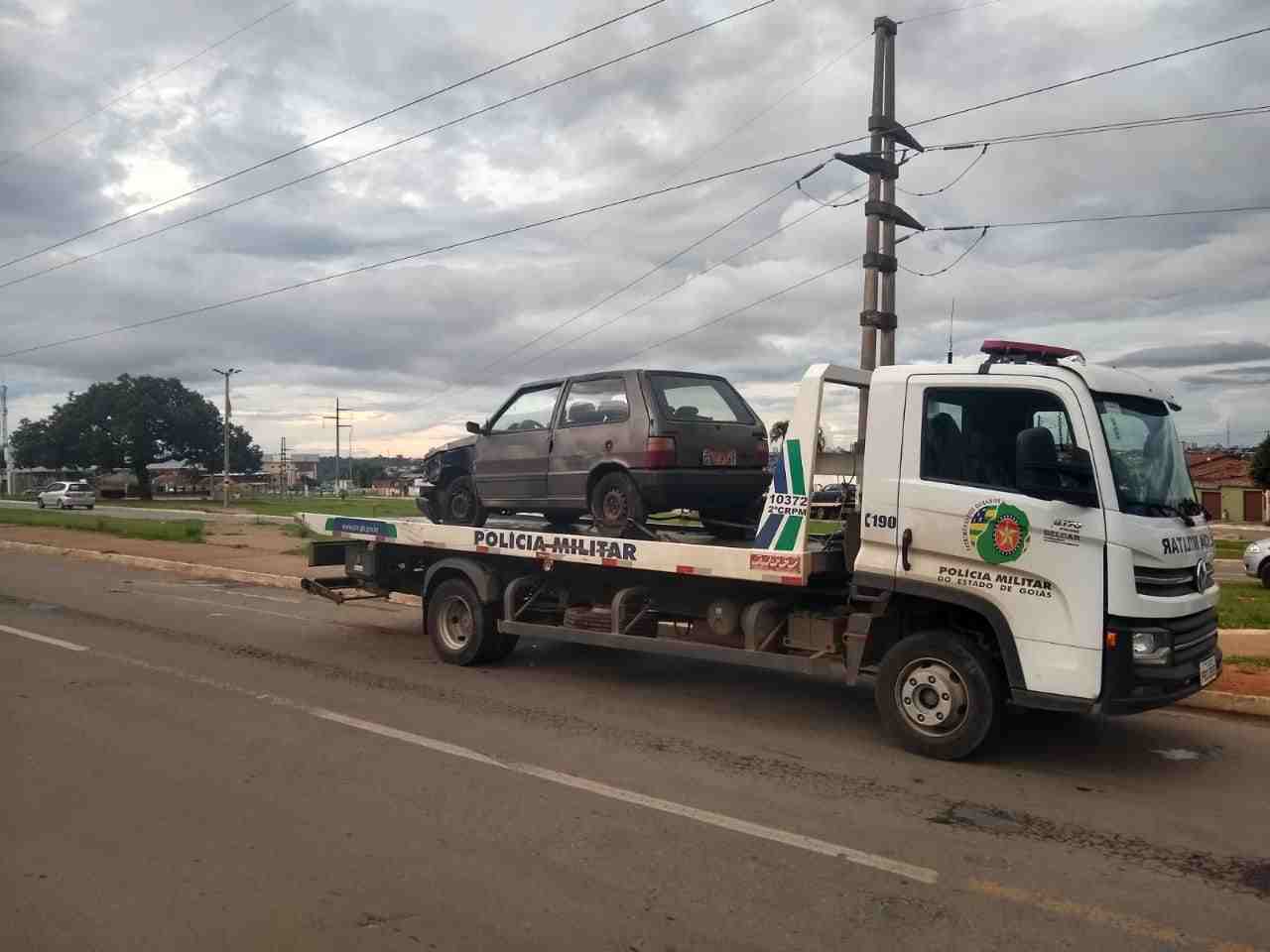 Idoso acidente Aparecida