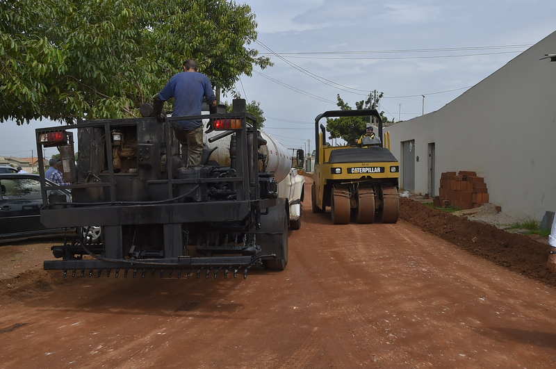 Prefeito divulga próximo setor que vai ganhar asfalto em Aparecida | Foto: Divulgação / Prefeitura