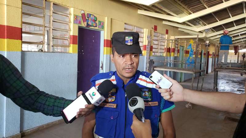 Superintendente de Proteção e Defesa Civil de Aparecida, Juliano Cardoso | Foto: Folha Z