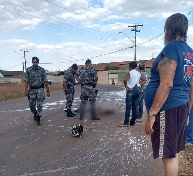 motorista-embriagado-no-buriti-sereno-2 Motociclista de 32 anos ficou em estado gravíssimo após ser atingido por um motorista embriagado no Buriti Sereno | Foto: Leitor / Folha Z
