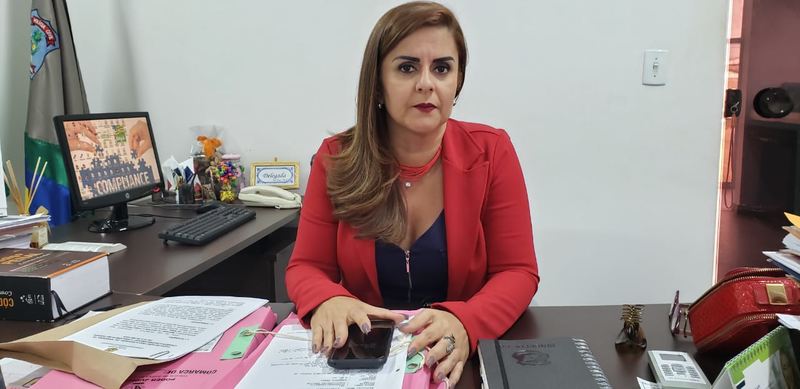 Titular da 2ª Delegacia Regional da PC, Cybelle Tristão contou com exclusividade ao Folha Z que os fatos se enquadram no parágrafo único do art. 126 do Código Penal: Provocar aborto com consentimento, obtido mediante grave ameaça ou violência, da gestante | Foto: Folha Z