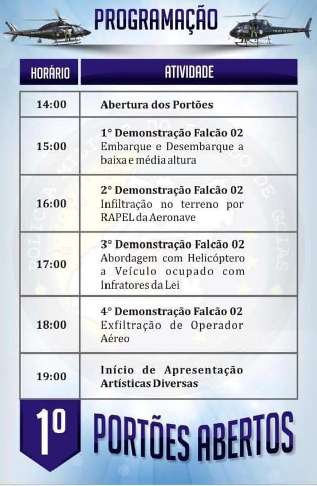 Portões abertos GRAer