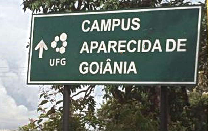 Sem prédio do câmpus entregue, UFG atua em Aparecida com aulas ministradas em salas de aula da Universidade Estadual de Goiás (UEG) | Foto: Reprodução
