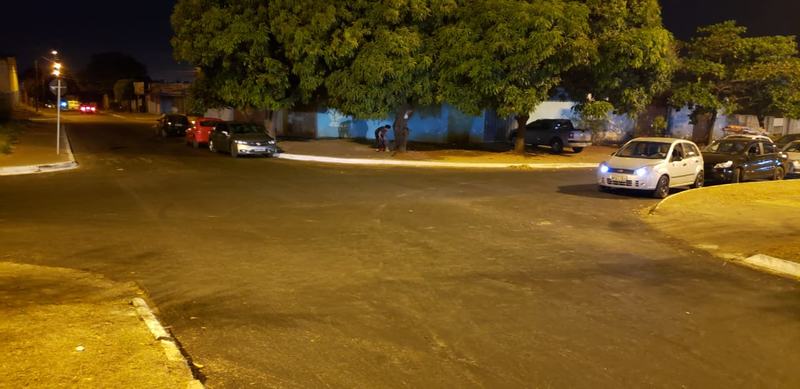 Local de acidente fatal na na Avenida Anápolis, Vila Brasília, na última quarta, 4 | Foto: Folha Z