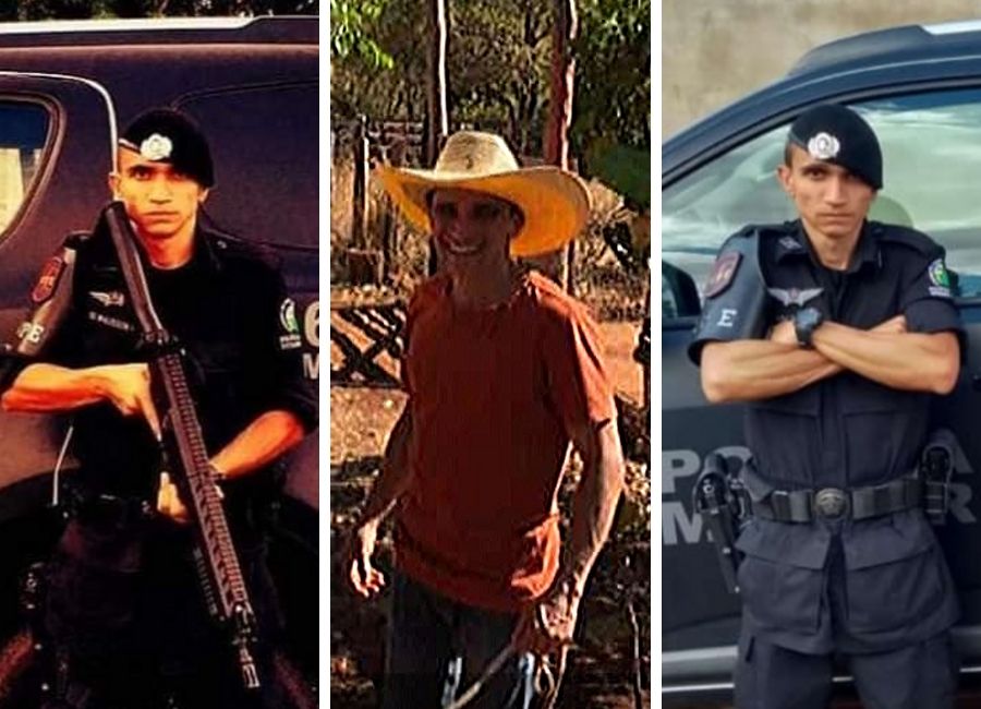 Soldado da PM Walisson Miranda, morto neste domingo em Aparecida, era de família humilde do Colina Azul | Foto: Arquivo Pessoal