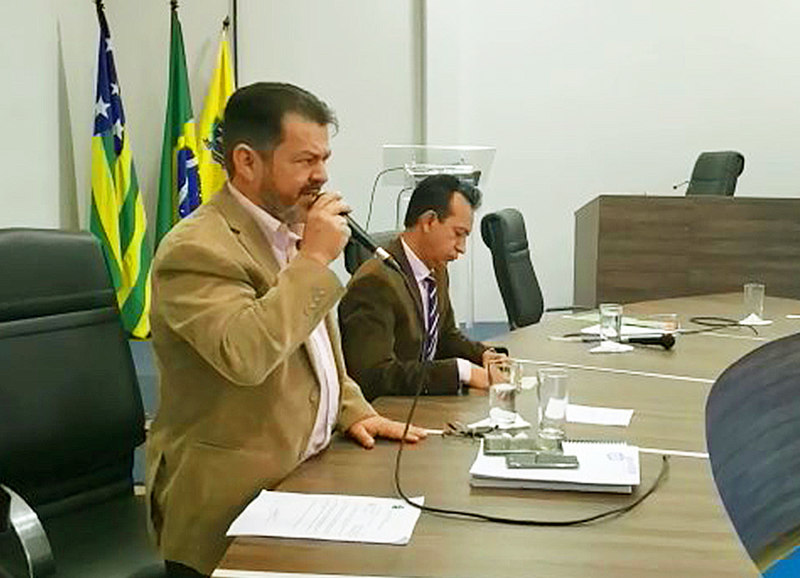 Vereador Gleison Flávio (MDB) | Foto: Reprodução
