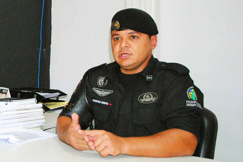 Major Rodrigo Bispo | Foto: Folha Z