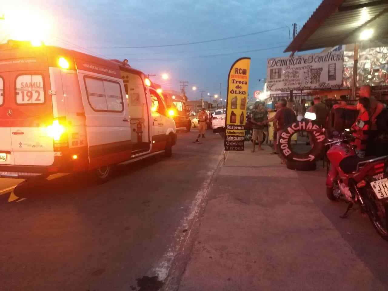 Bombeiros acidente Independência Aparecida