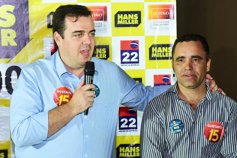 Ele também participou da campanha a prefeito de Gustavo Mendanha, de quem foi secretário | Foto: Arquivo Pessoal