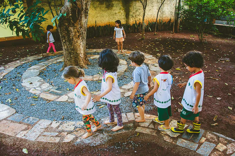 Espaço criativo da Escola Casa Verde | Foto: Reprodução