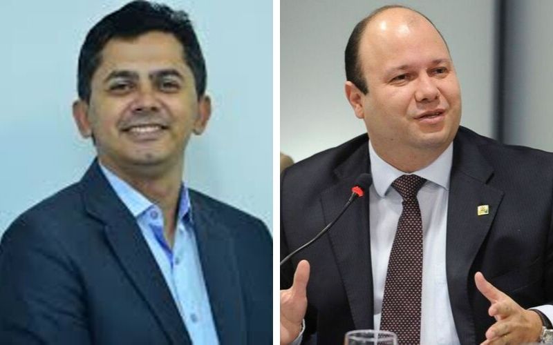 Ozeias Laurentino (Comunicação) e Olavo Noleto (Casa Civil) | Fotomontagem: reprodução