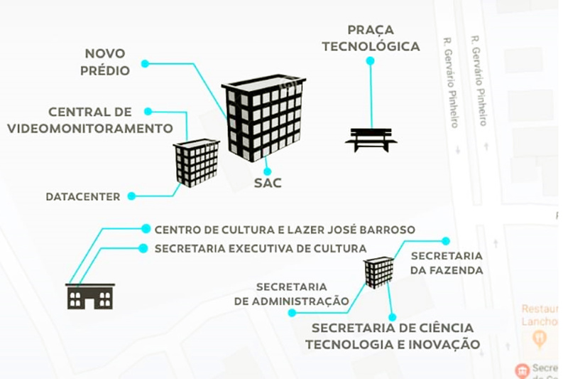 Com 6 pavimentos, o prédio tem 8 mil m² | Foto: Divulgação