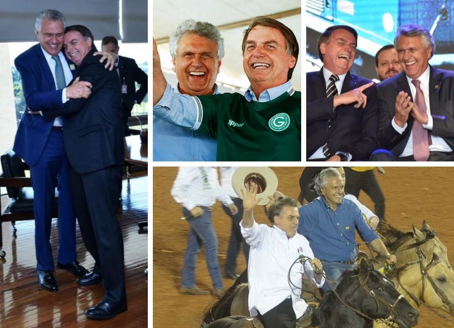 Opinião: Caiado esquece seus problemas e aposta na defesa de Bolsonaro | Fotos: Reprodução