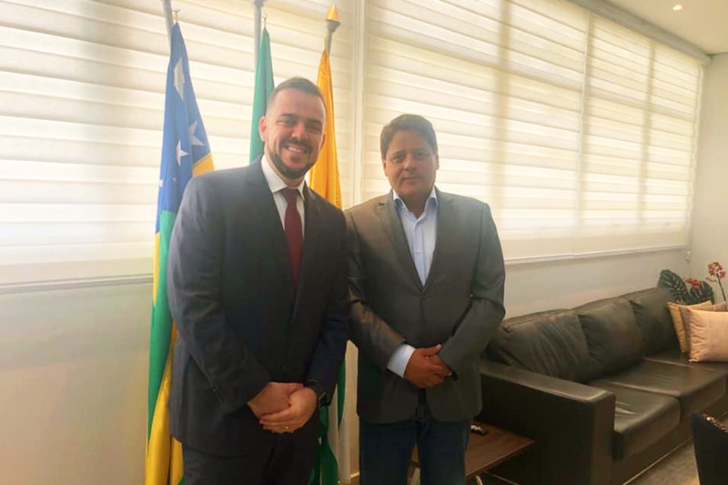 Gustavo Mendanha e Flávio Canedo | Foto: Reprodução / Facebook