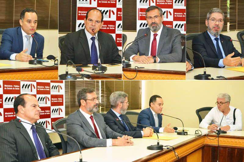 Grupo de Atuação Especial de Combate ao Crime Organizado (Gaeco) do Ministério Público de Goiás (MP-GO), com apoio da Secretaria de Segurança Pública (SSP-GO), realizou nessa terça-feira, 19, a Operação Desconformidade | Foto: Divulgação / MP-GO