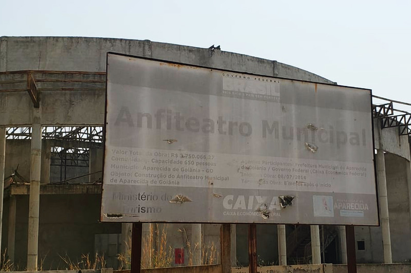 Primeira previsão para término da obra era 2015, ainda na gestão do ex-prefeito Maguito Vilela (MDB) | Foto: Folha Z