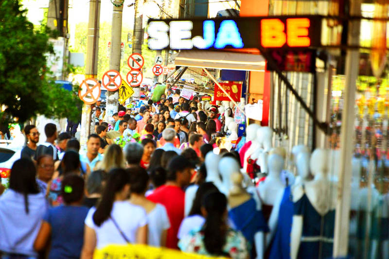 Conforme apurado pelo Gaeco, somente na Rua 44 foram identificados pagamento de suposta propina ao grupo por parte de 145 comerciantes | Foto: Reprodução