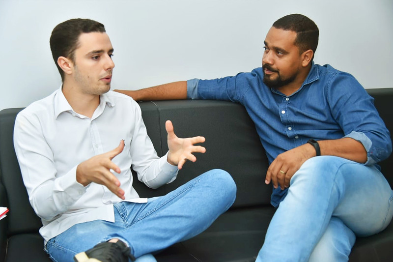 Vitor Bueno e Rogério Almeida | Foto: Reprodução