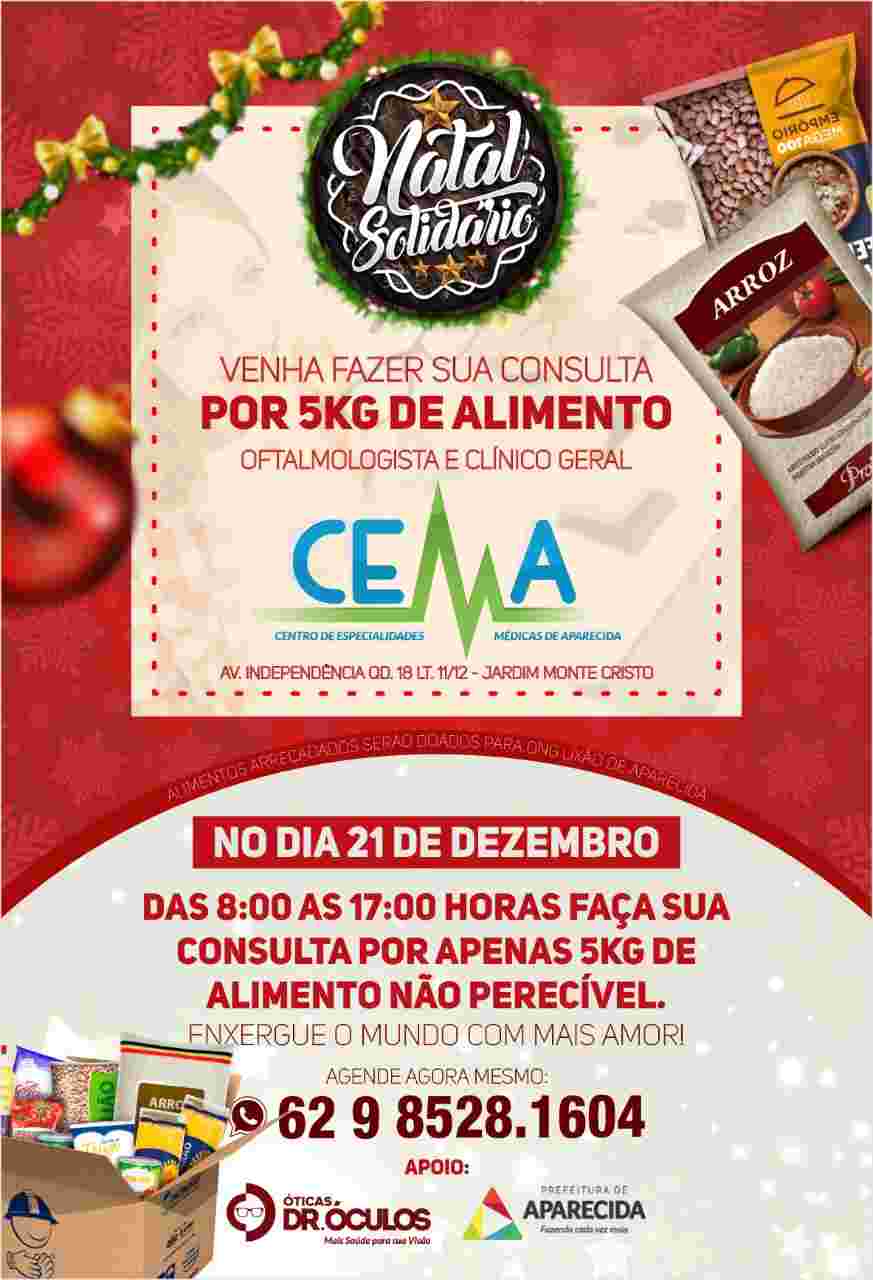 ação social alimentos consultas oftalmológicas