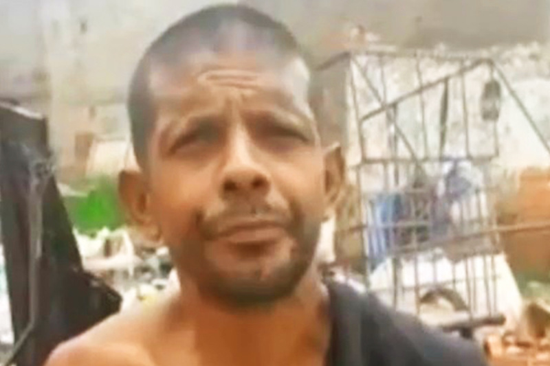 Uingles Queiroz Costa foi preso nesta terça, 3, suspeito de matar um motorista de aplicativo em Goiânia | Foto: Divulgação / PMGO