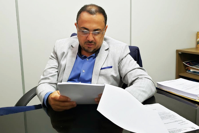 Vereador André Fortaleza | Foto: Folha Z