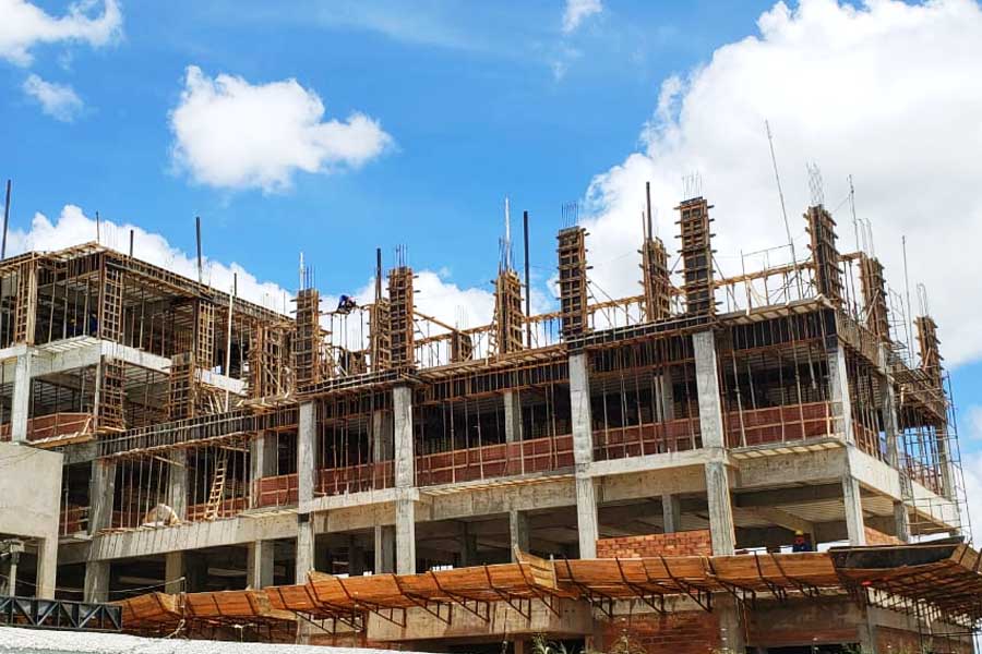 Obra da sede da Câmara de Aparecida tem nova previsão de entrega | Foto: Folha Z