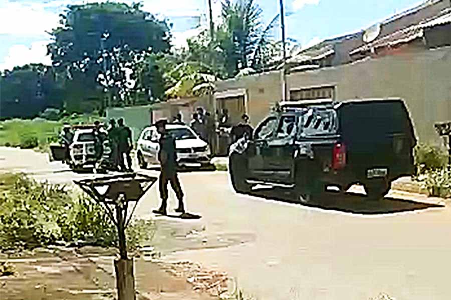 PM não confirmou ocorrências de assaltantes disfarçados de agentes de saúde em Aparecida | Foto: Reprodução / Redes Sociais