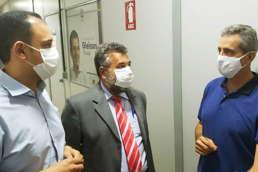 Advogado Dário Silva também participou da reunião entre Salim e Ozair | Foto: Folha Z