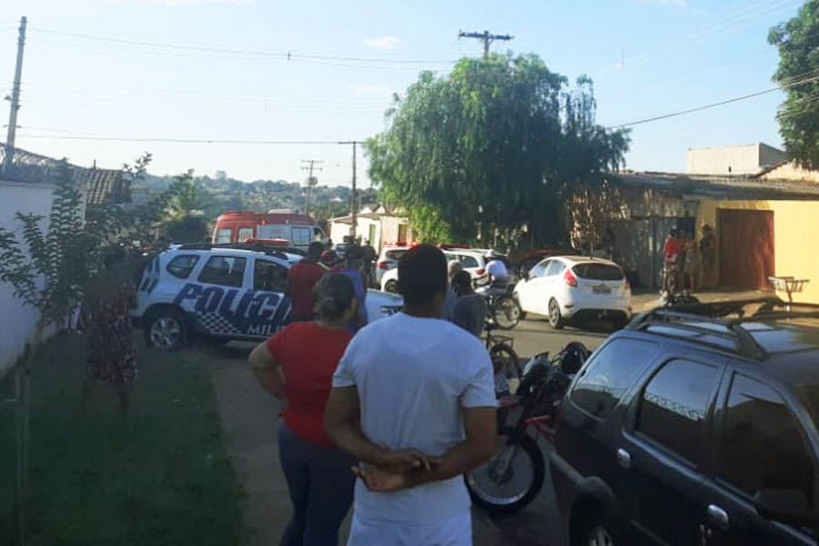 Homicídio no Independência Mansões | Foto: Leitor/FZ