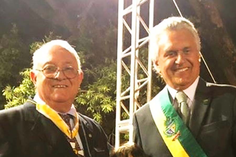 Hugo Goldfeld e Ronaldo Caiado | Foto: Divulgação