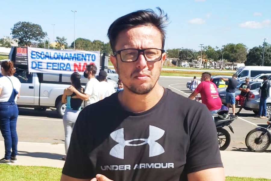 Thiago Conde, dono de uma academia em Aparecida | Foto: Folha Z