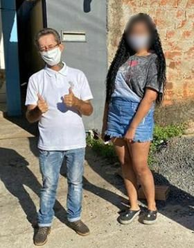 Vítima e suposta mandante do crime | Foto: Divulgação/PC