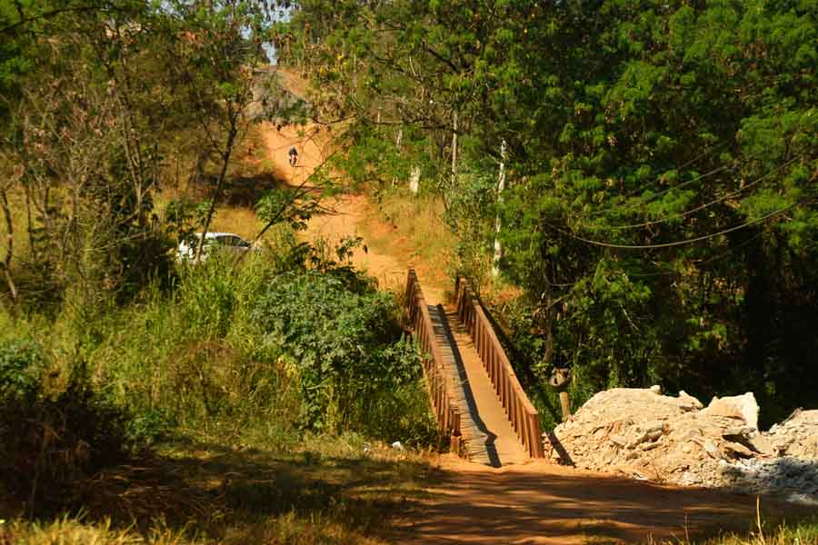 Divisa entre setores Veiga Jardim e Terra Prometida receberá a construção de uma ponte | Foto: Claudivino Antunes