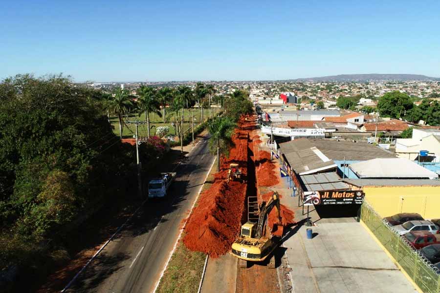 Linhão Central - Adutora | Foto: Saneago/Divulgação
