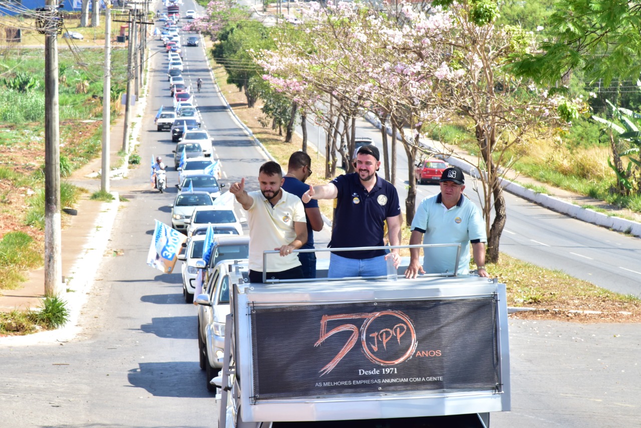 Onomar Novais, Gustavo Mendanha e Vilmar Mariano | Foto: divulgação