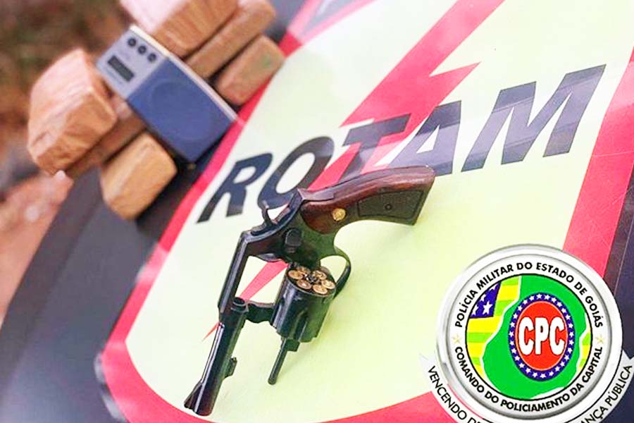 Confronto na Vila Mutirão termina com 1 suspeito morto | Foto: Divulgação/PM-GO