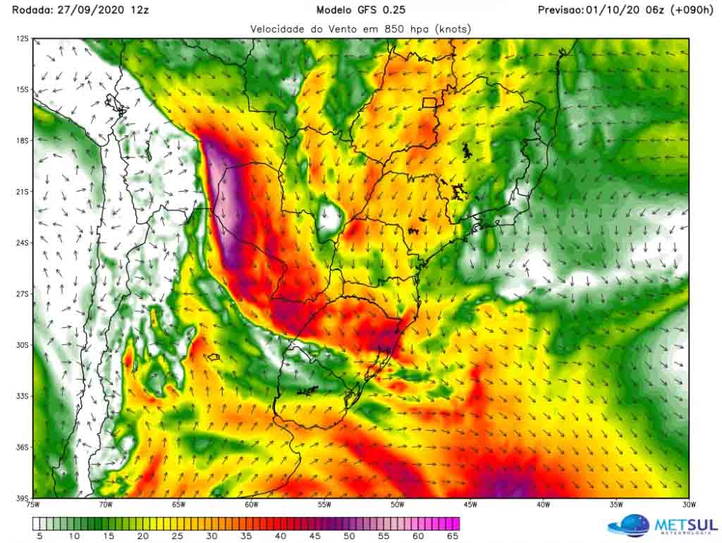 Fonte: MetSul Meteorologia