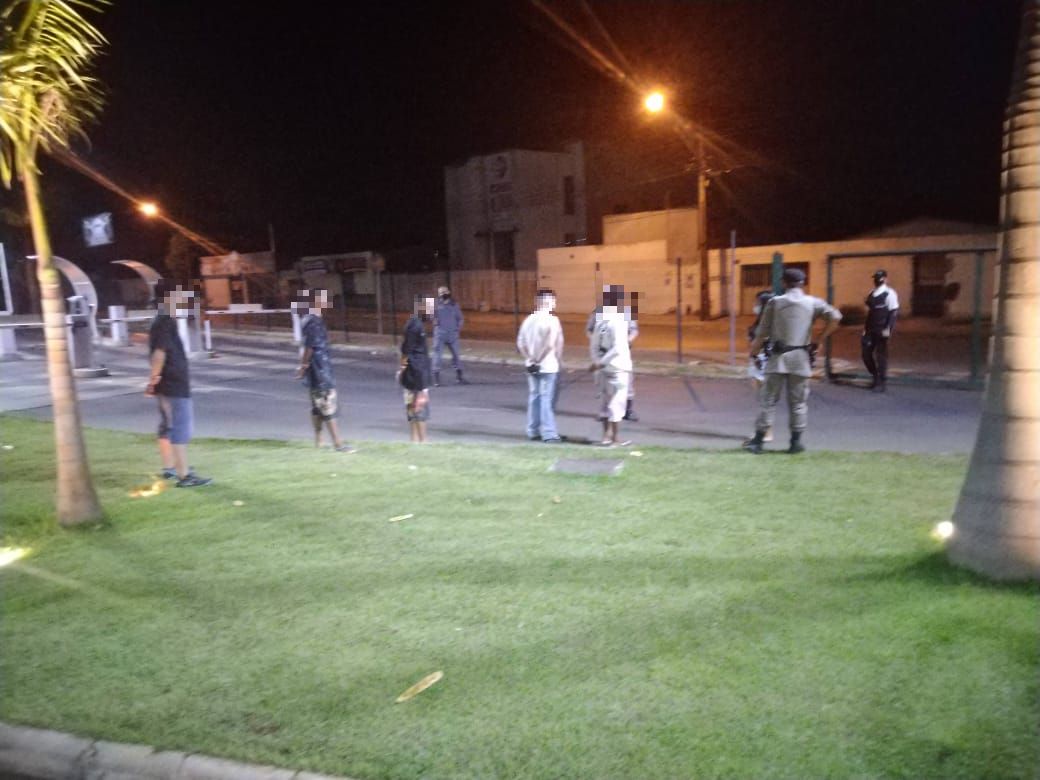 briga generalizada shopping torcedores