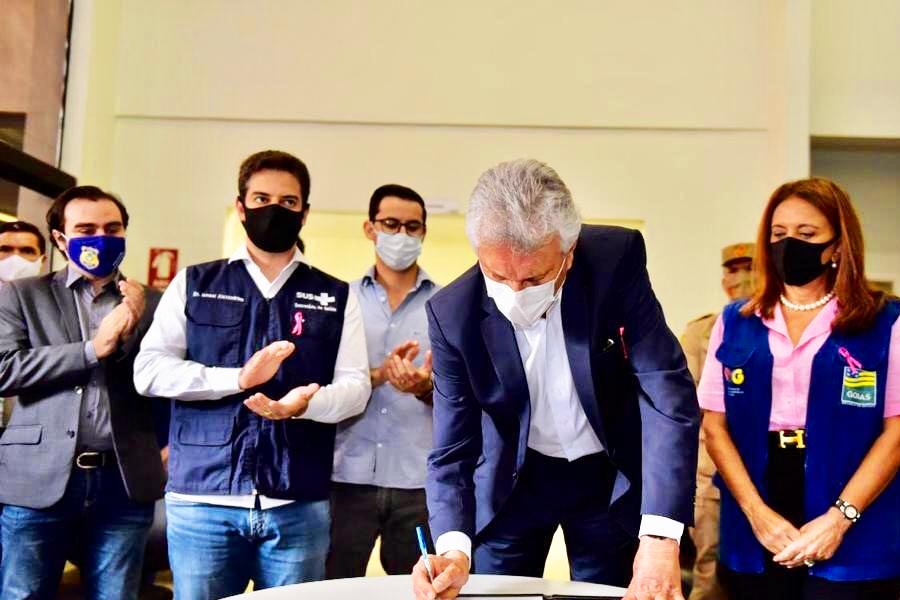 Caiado anuncia criação do Grupo Especial de Investigação em Estupros em Goiás | Foto: Júnior Guimarães
