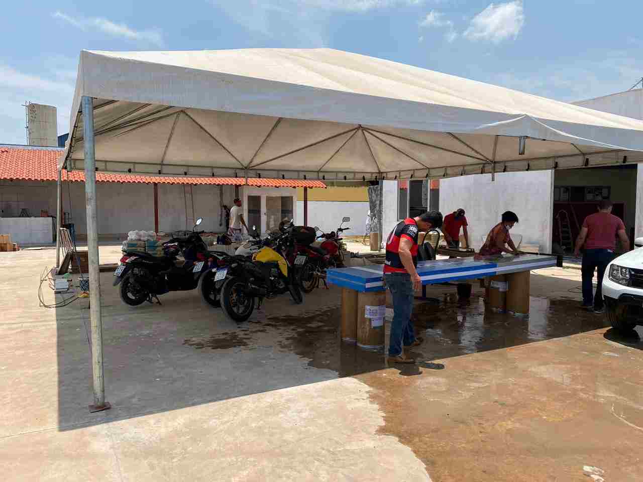 obras 41º BPM Aparecida